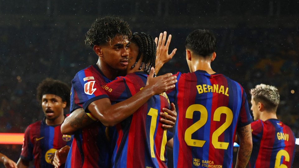 Barcelona - Barcelona, Racing Santander karşısında 7-2 kazandı