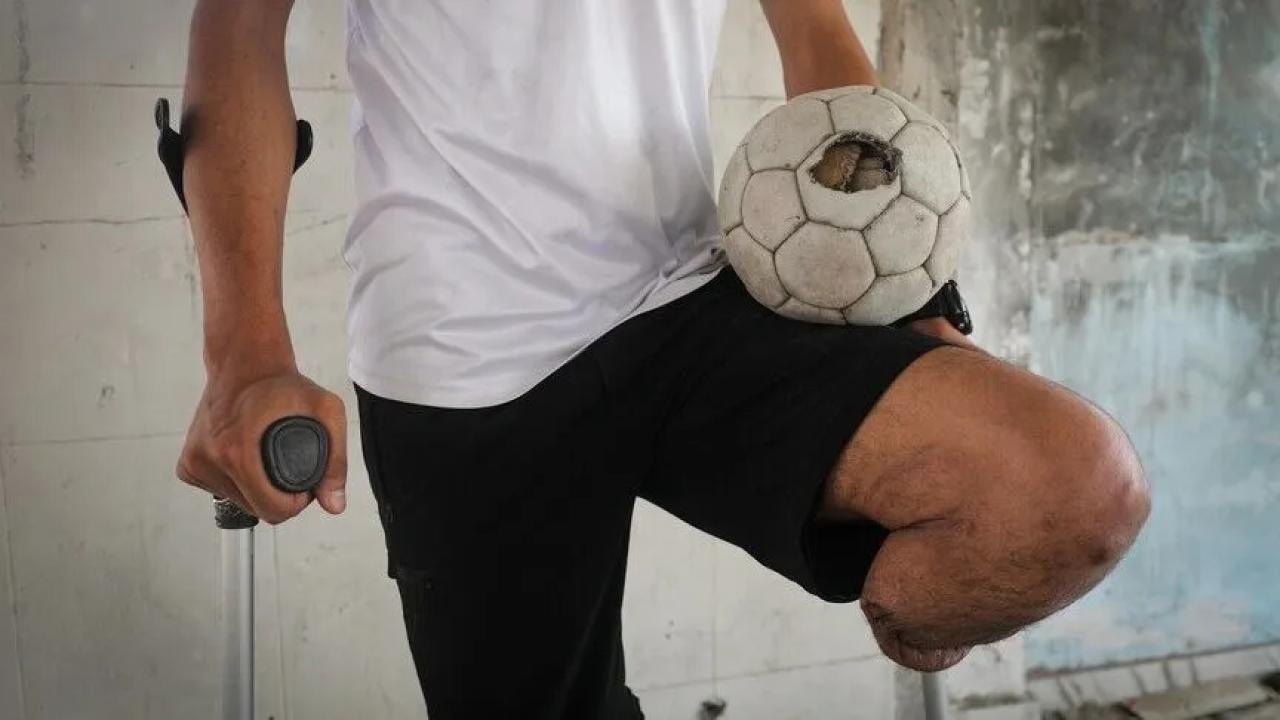 Gazze'deki ampute futbolculardan Adidas ürünlerine boykot çağrısı