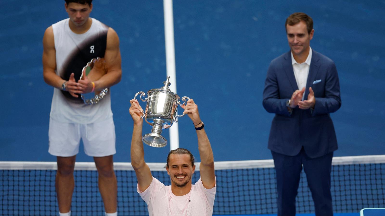 ABD Açık'ta şampiyon Alexander Zverev
