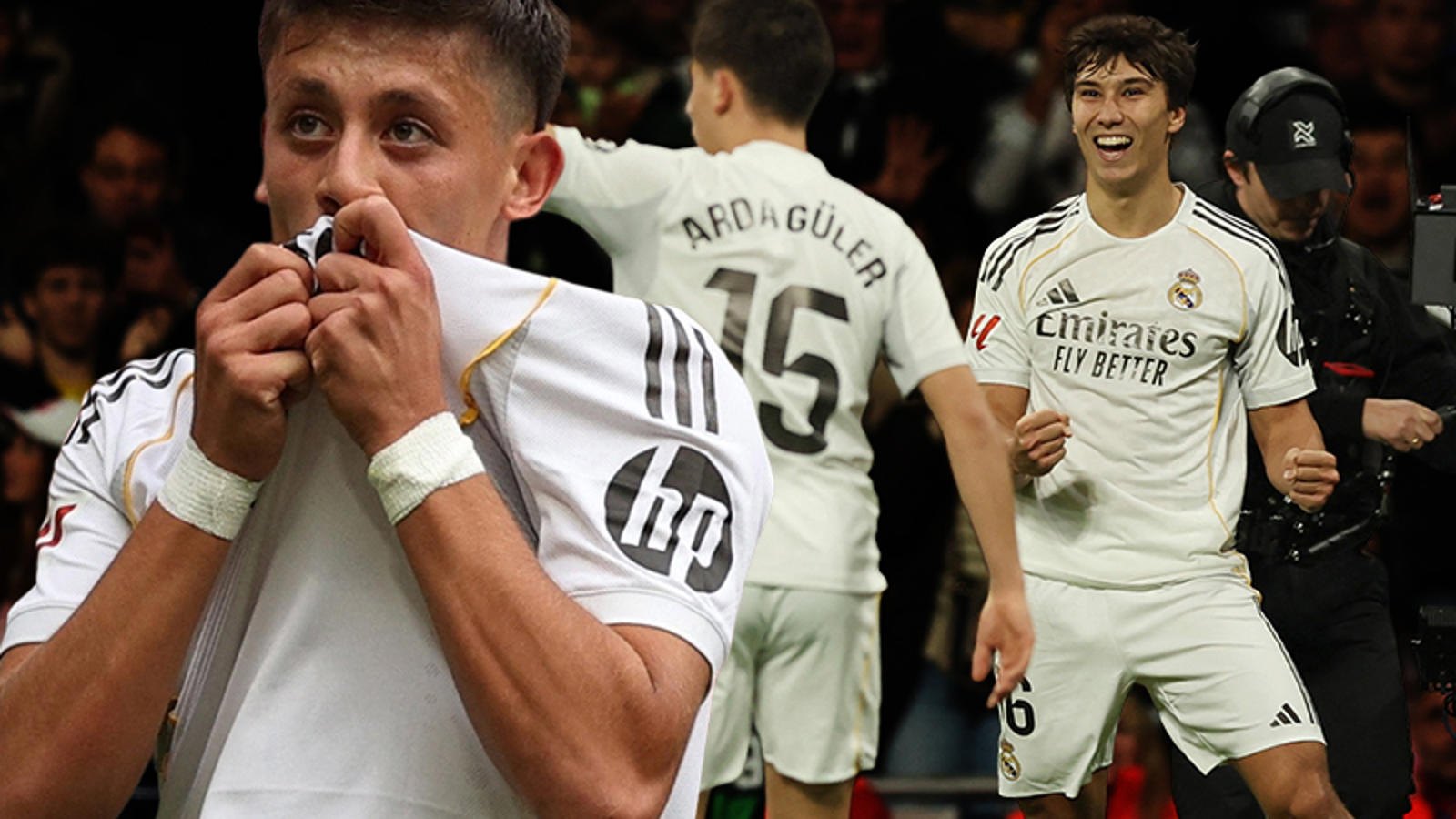 Arda Güler ilk 11'de başladı, Real Madrid Elche'yi 3-2 yendi
