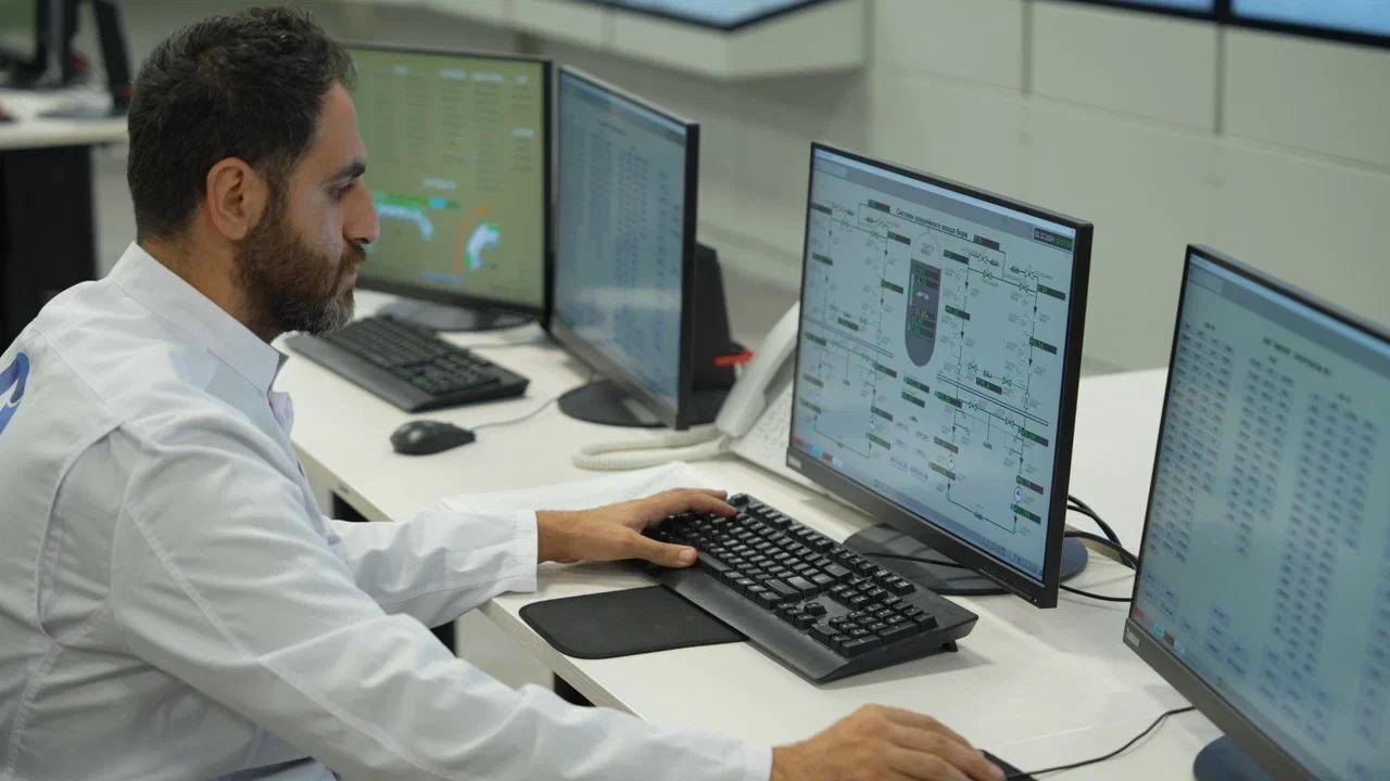 Akkuyu Nükleer Santrali'nin 1. Güç Ünitesinde Kontrol Sistemi Hazırlığı