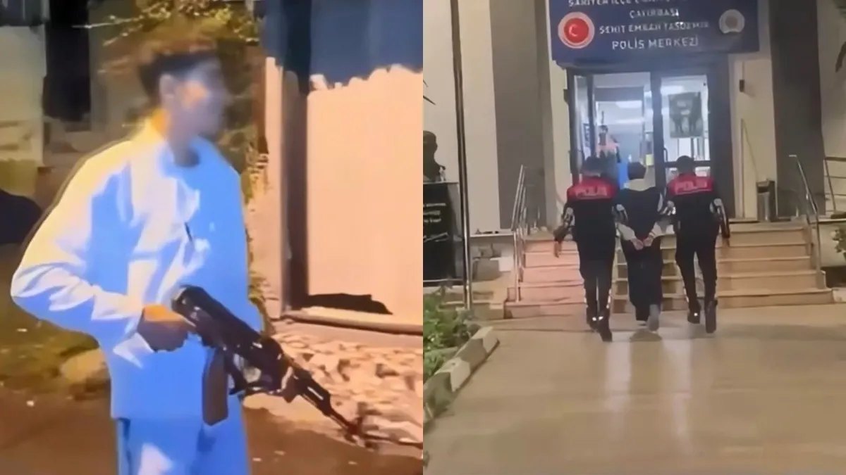 Sarıyer’de havaya ateş açtığı iddia edilen 14 yaşındaki K. D. tutuklandı